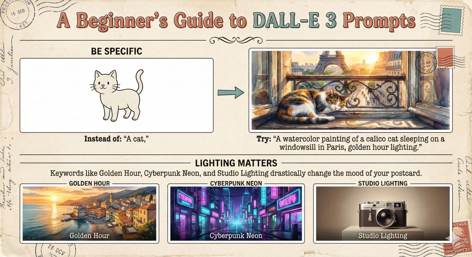 A Beginner’s Guide to DALL-E 3 Prompts